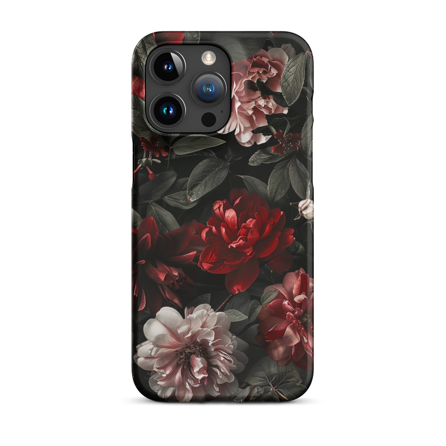 Pink Red Floral Phone case for iPhone-37