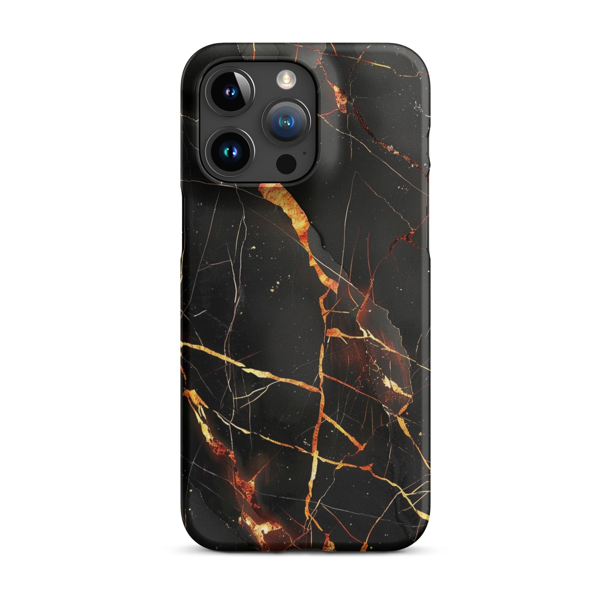 Black Marble Phone case for iPhone-37