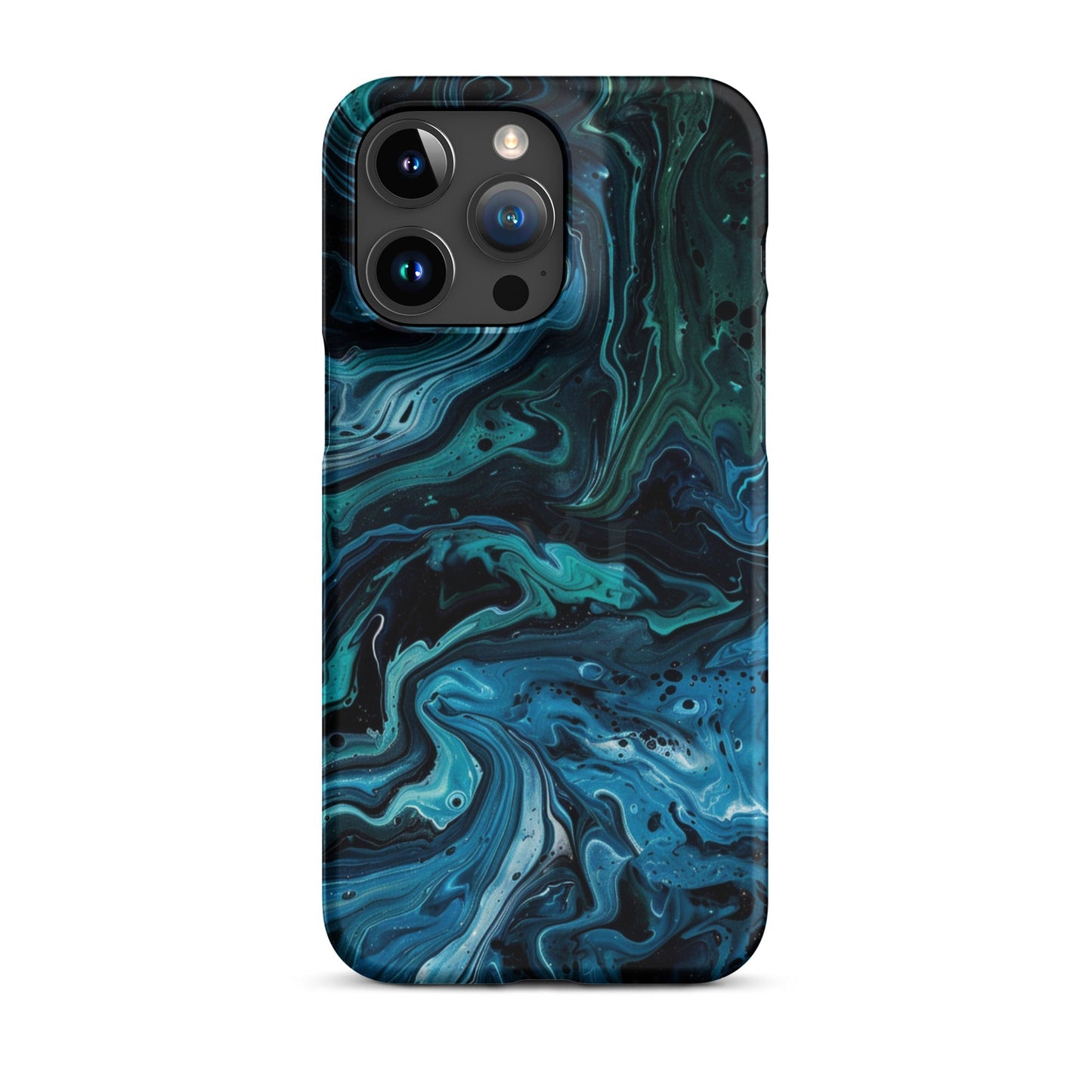 Abstract Blue Phone case for iPhone-37