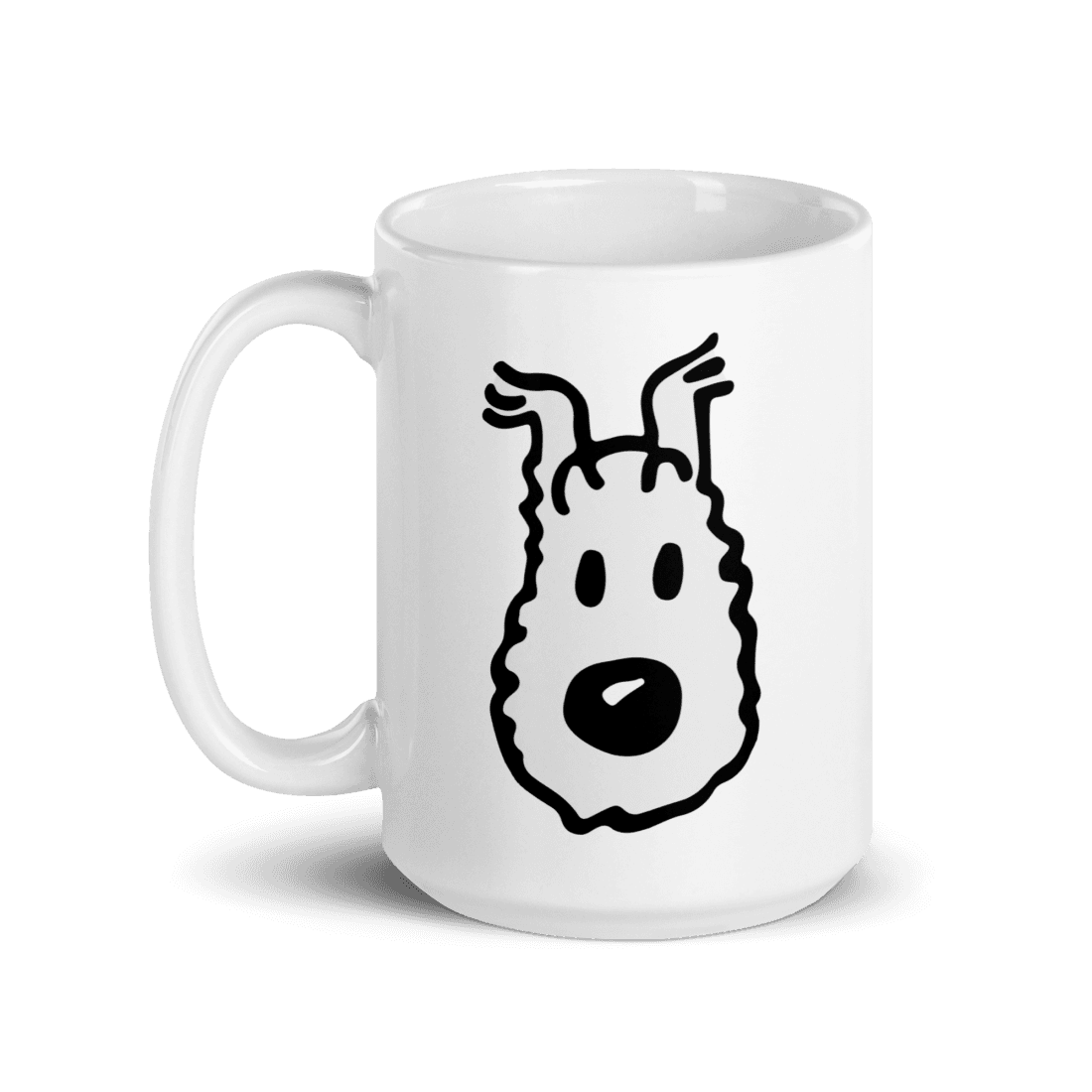 Snowy (Milou), Wire Fox Terrier from Tintin Mug-3