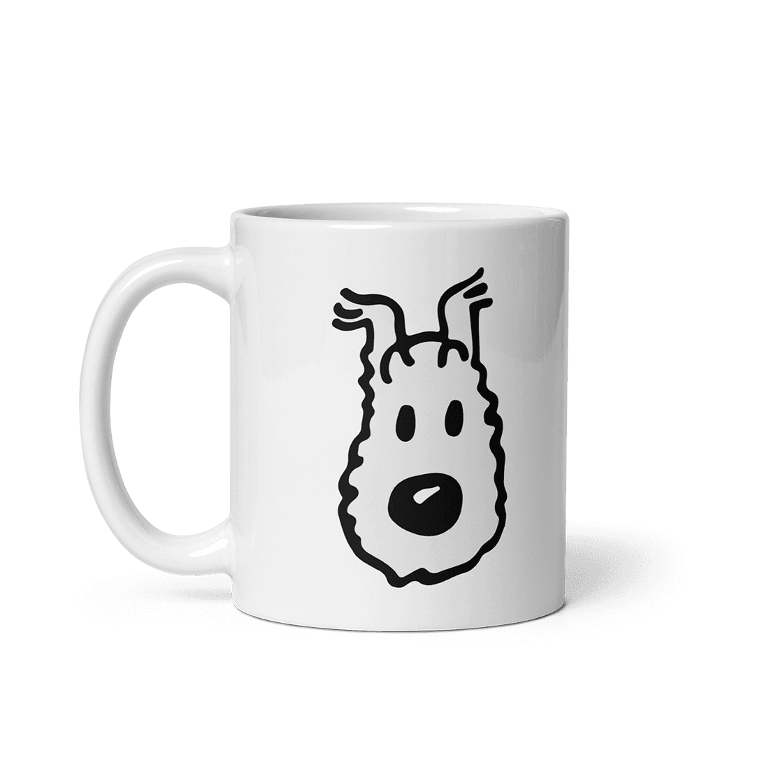 Snowy (Milou), Wire Fox Terrier from Tintin Mug-0