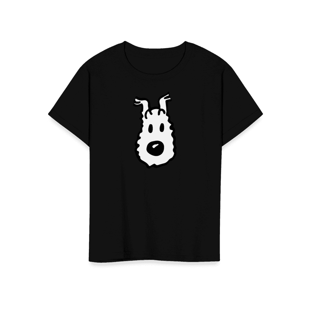 Snowy (Milou), Wire Fox Terrier from Tintin T-Shirt-15