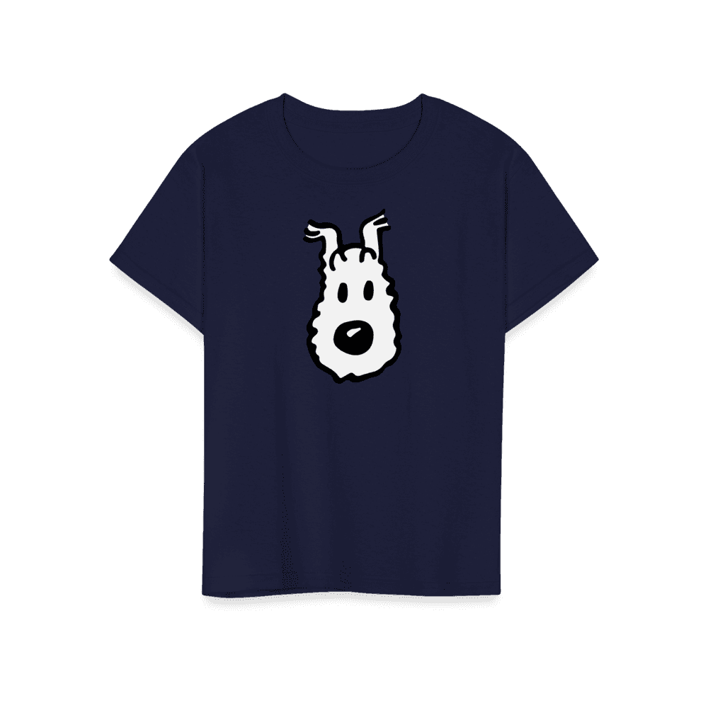 Snowy (Milou), Wire Fox Terrier from Tintin T-Shirt-17