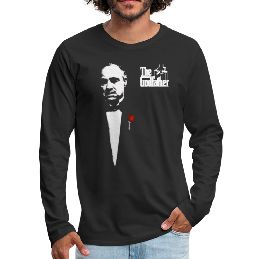 The Godfather 1972 Movie Don Corleone Long Sleeve Shirt-1