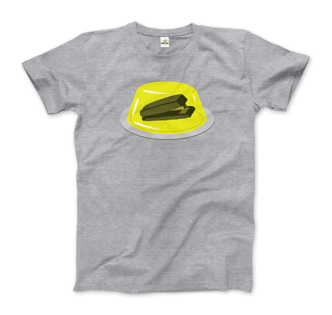 Stapler in Jello Prank from The Office T-Shirt-8