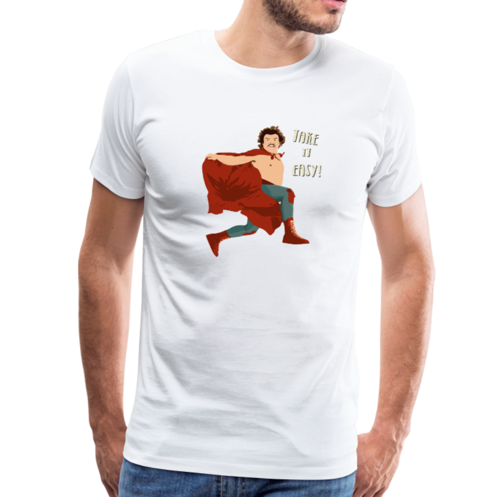 Take It Easy, Nacho Libre, El Luchador Mascarado T-Shirt-1