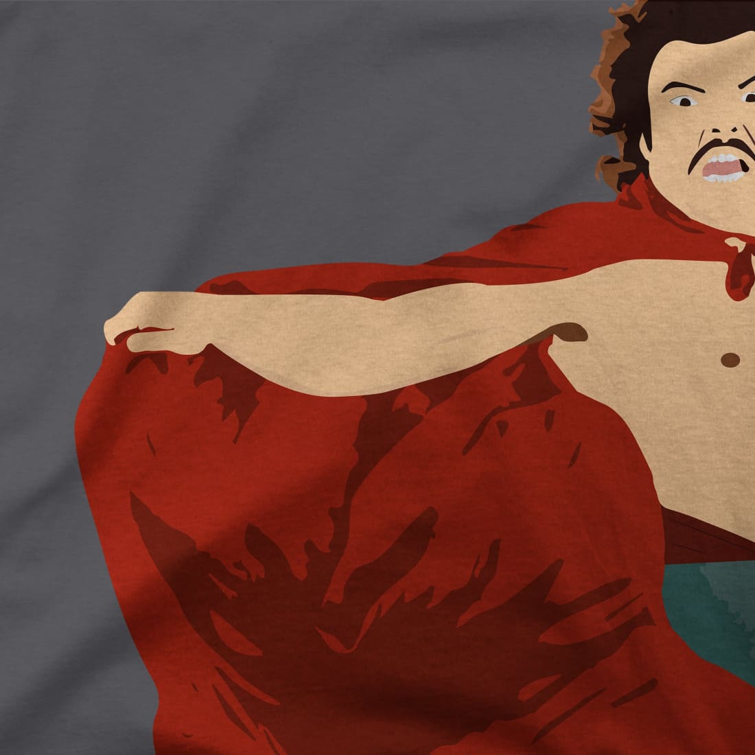 Take It Easy, Nacho Libre, El Luchador Mascarado T-Shirt-2