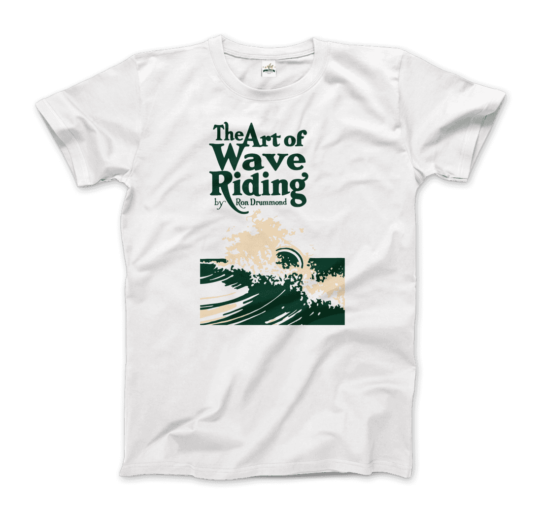 The Art of Wave Riding 1931, First Surfing Book T-Shirt-0