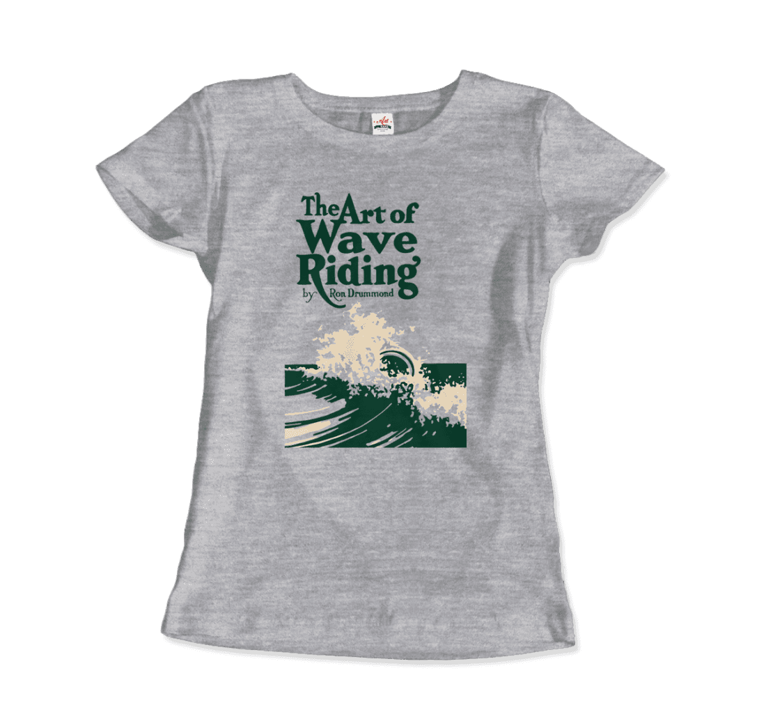 The Art of Wave Riding 1931, First Surfing Book T-Shirt-4