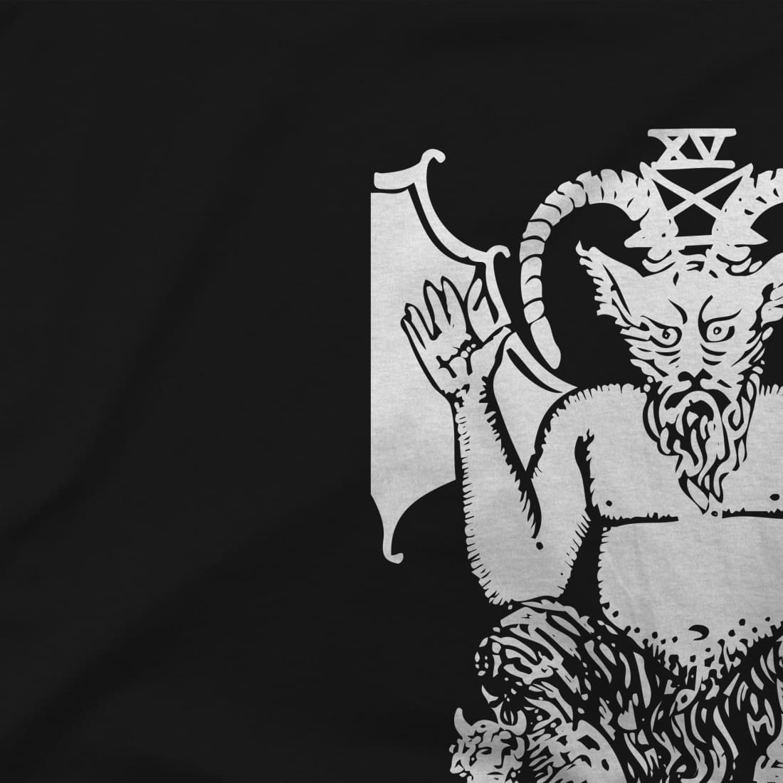 The Devil Tarot Card Design T-Shirt-1