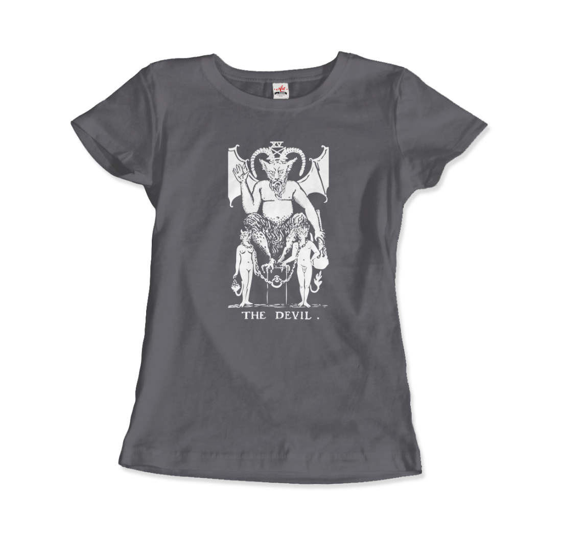 The Devil Tarot Card Design T-Shirt-12