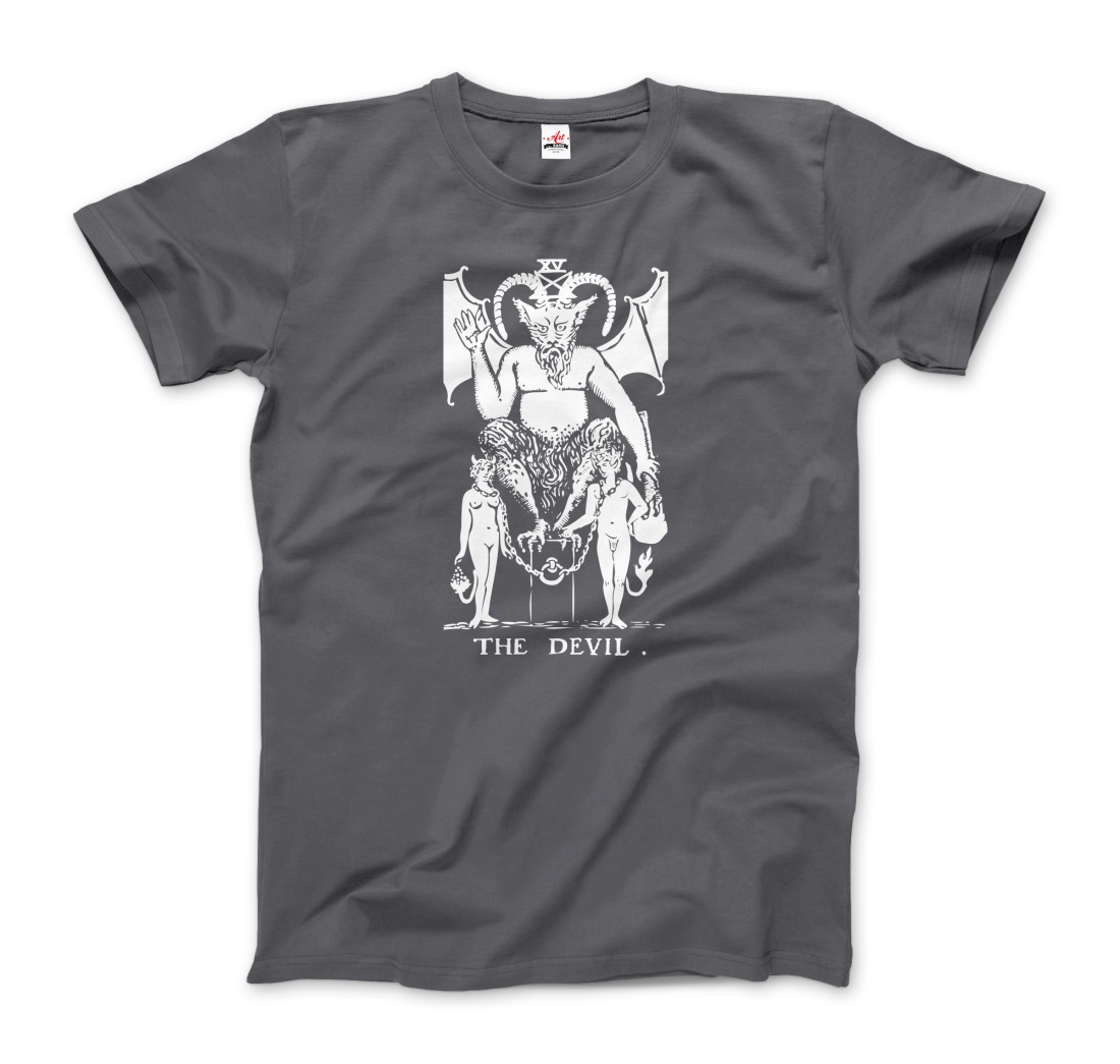 The Devil Tarot Card Design T-Shirt-7