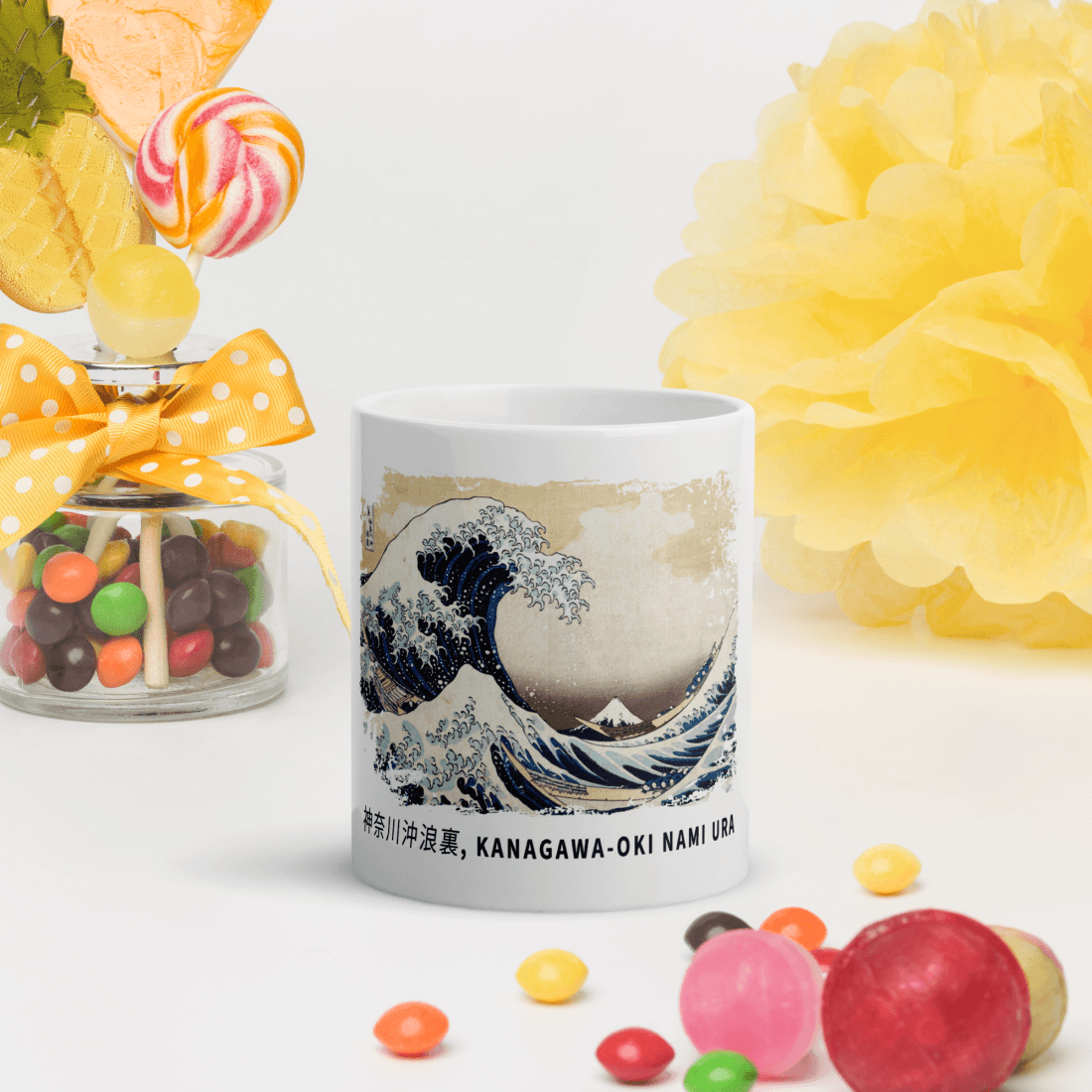 The Great Wave off Kanagawa Artwork Mug-3