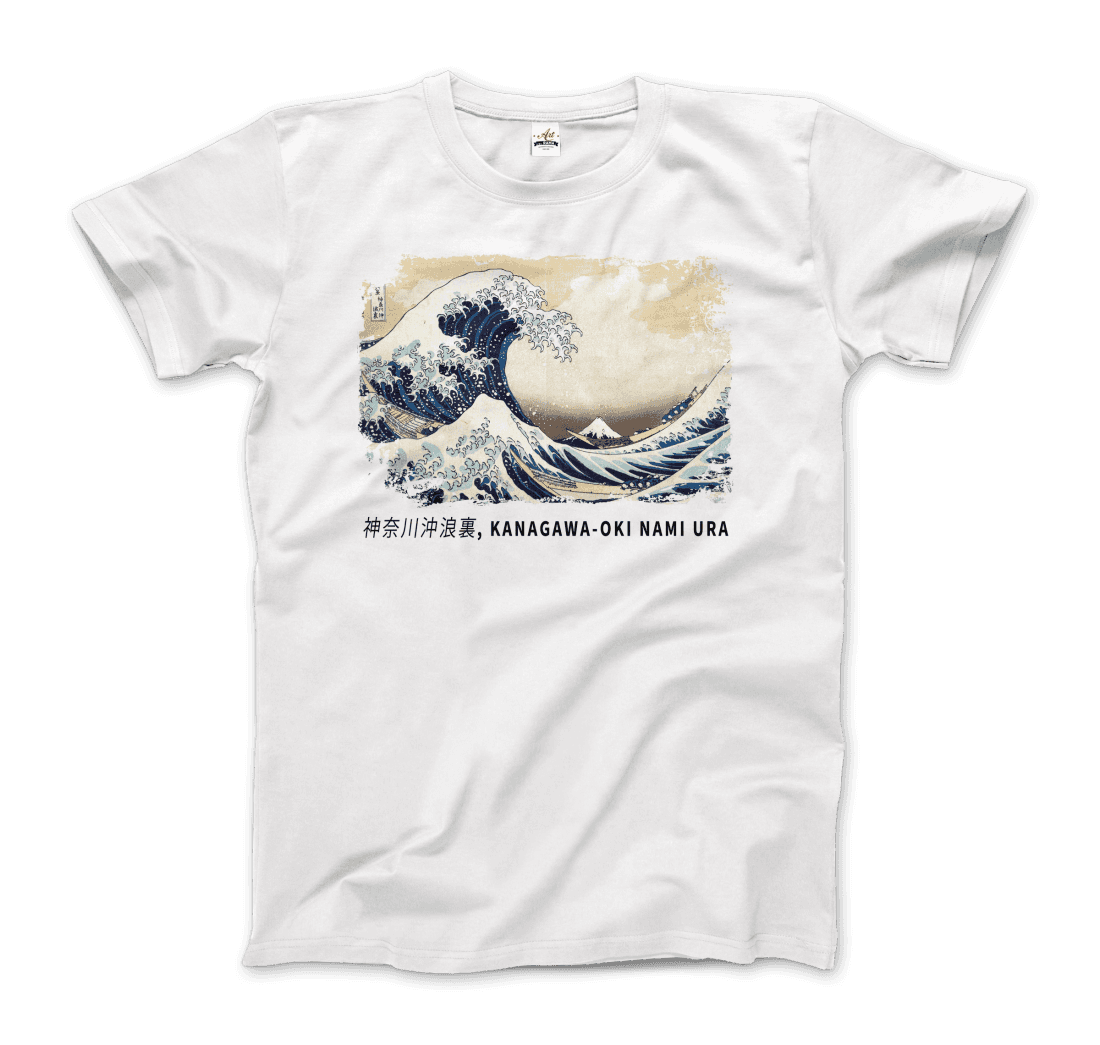 The Great Wave off Kanagawa Artwork T-Shirt-3