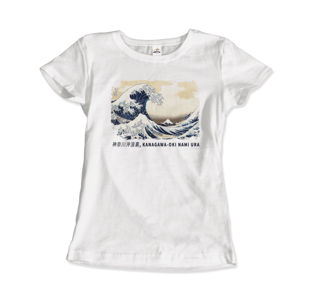 The Great Wave off Kanagawa Artwork T-Shirt-4