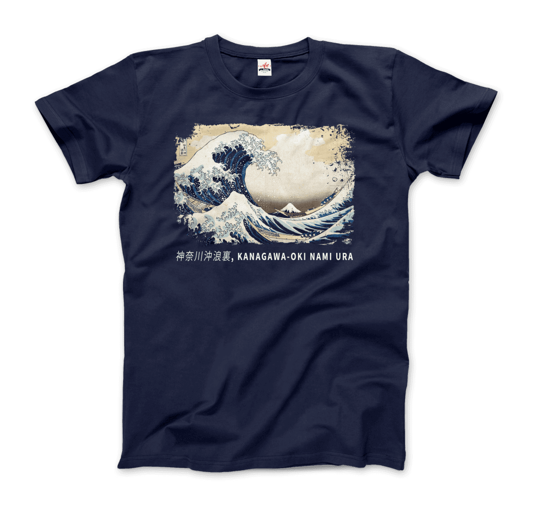 The Great Wave off Kanagawa Artwork T-Shirt-10