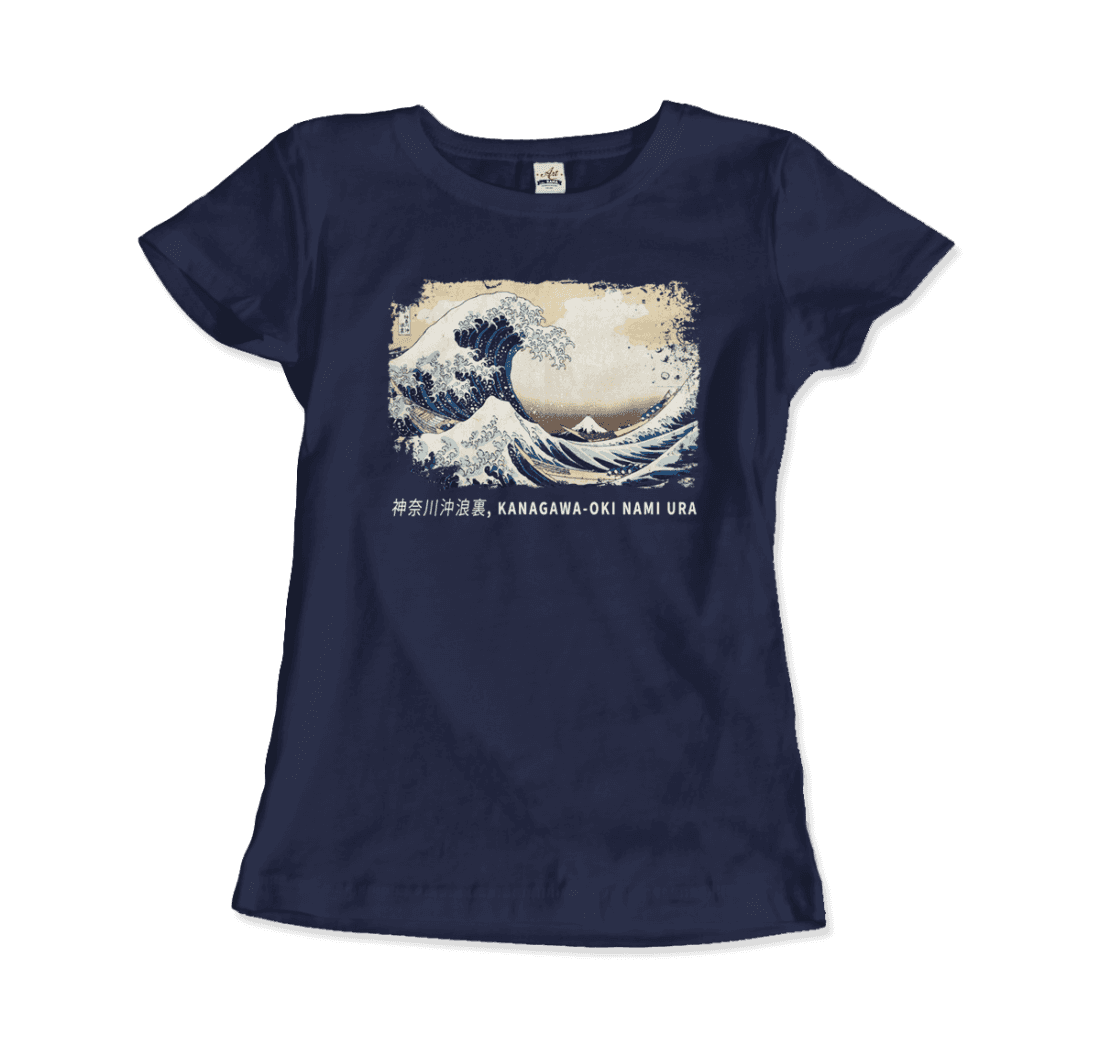 The Great Wave off Kanagawa Artwork T-Shirt-17