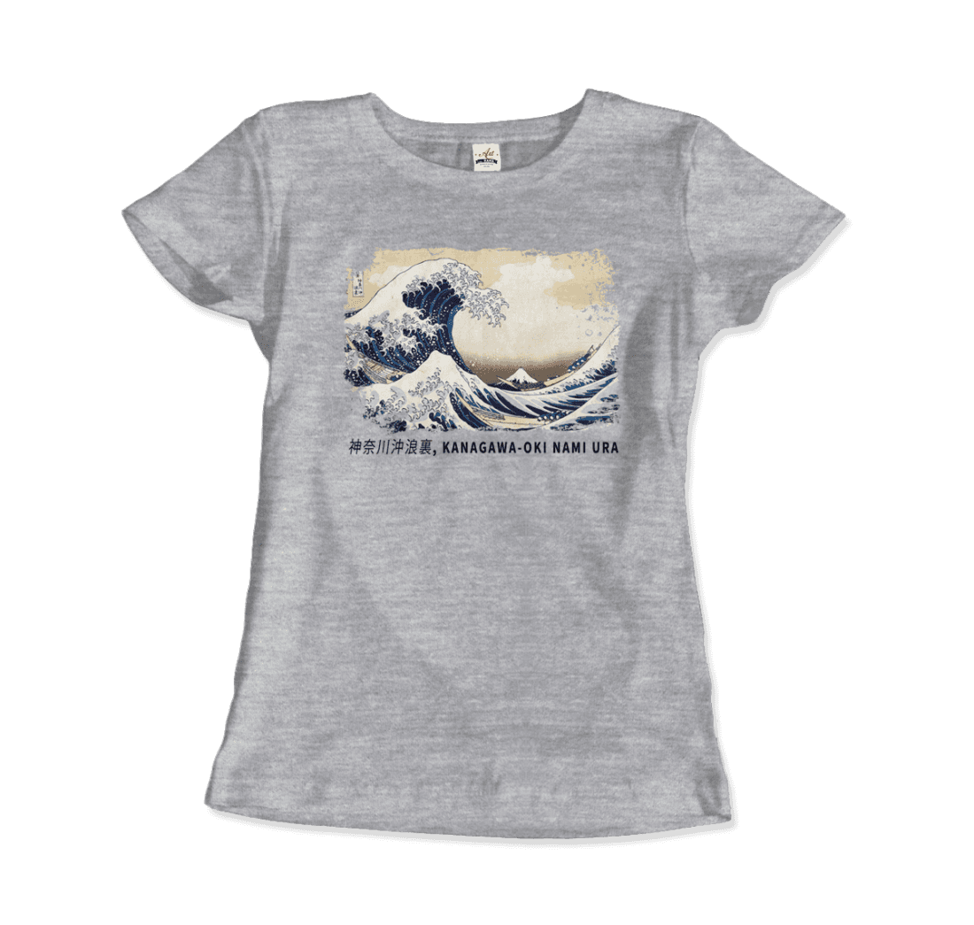 The Great Wave off Kanagawa Artwork T-Shirt-15