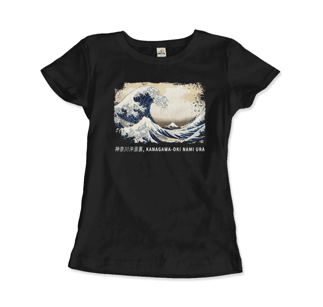 The Great Wave off Kanagawa Artwork T-Shirt-2