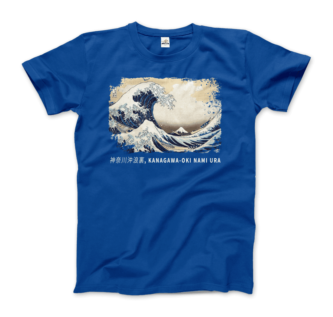 The Great Wave off Kanagawa Artwork T-Shirt-11