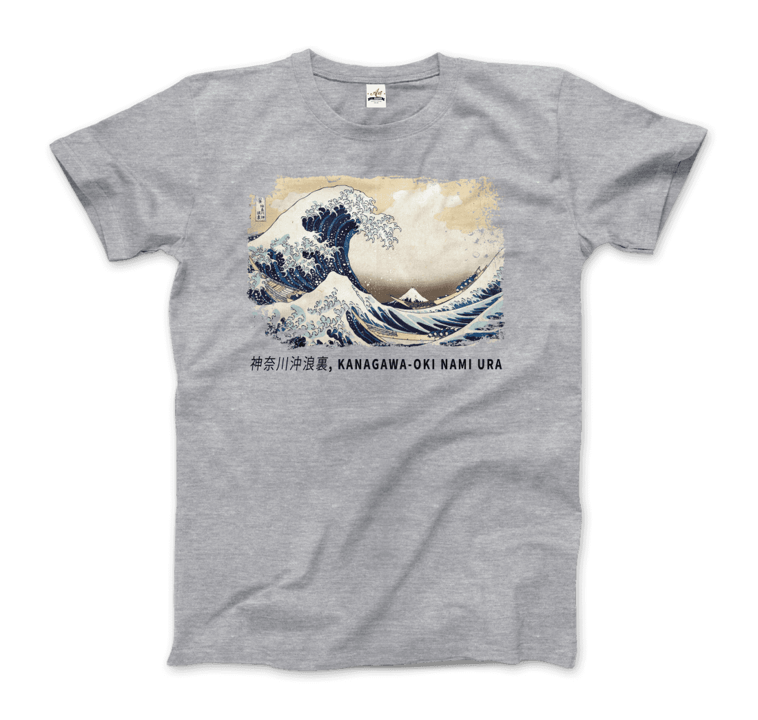 The Great Wave off Kanagawa Artwork T-Shirt-8