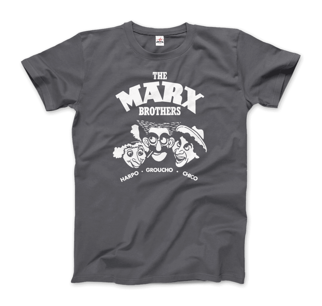 The Marx Brothers, Harpo, Groucho and Chico T-Shirt-3