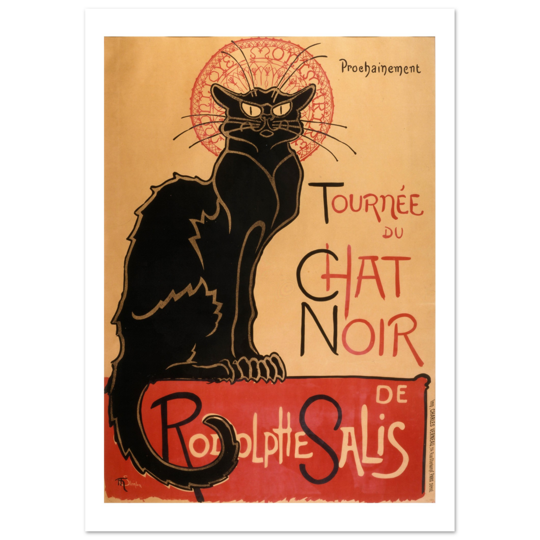 Tournee du Chat Noir Artwork Poster-4