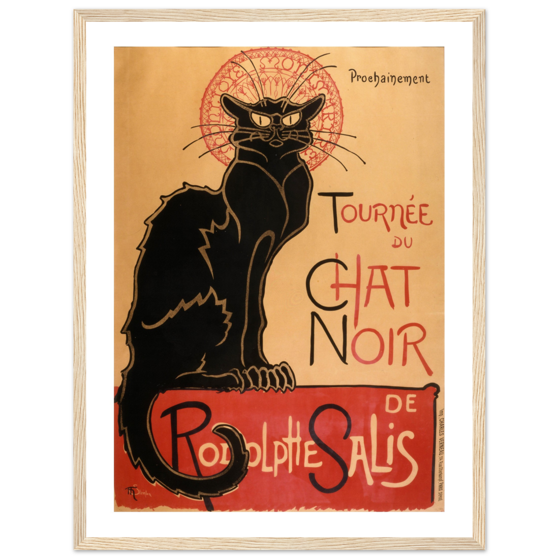 Tournee du Chat Noir Artwork Poster-13