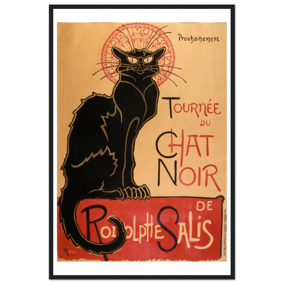 Tournee du Chat Noir Artwork Poster-0