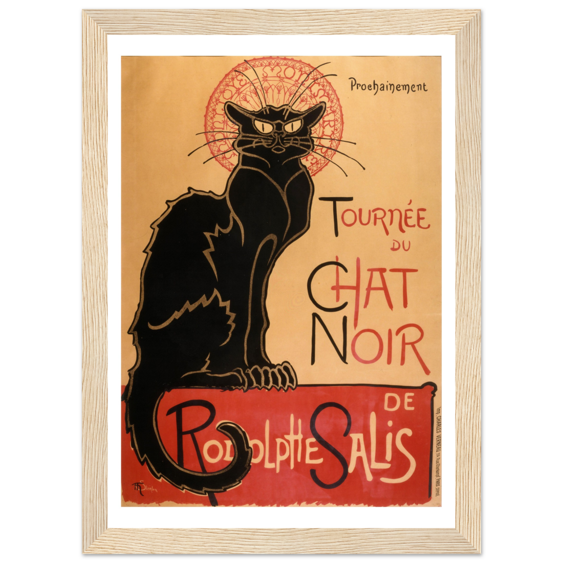 Tournee du Chat Noir Artwork Poster-5