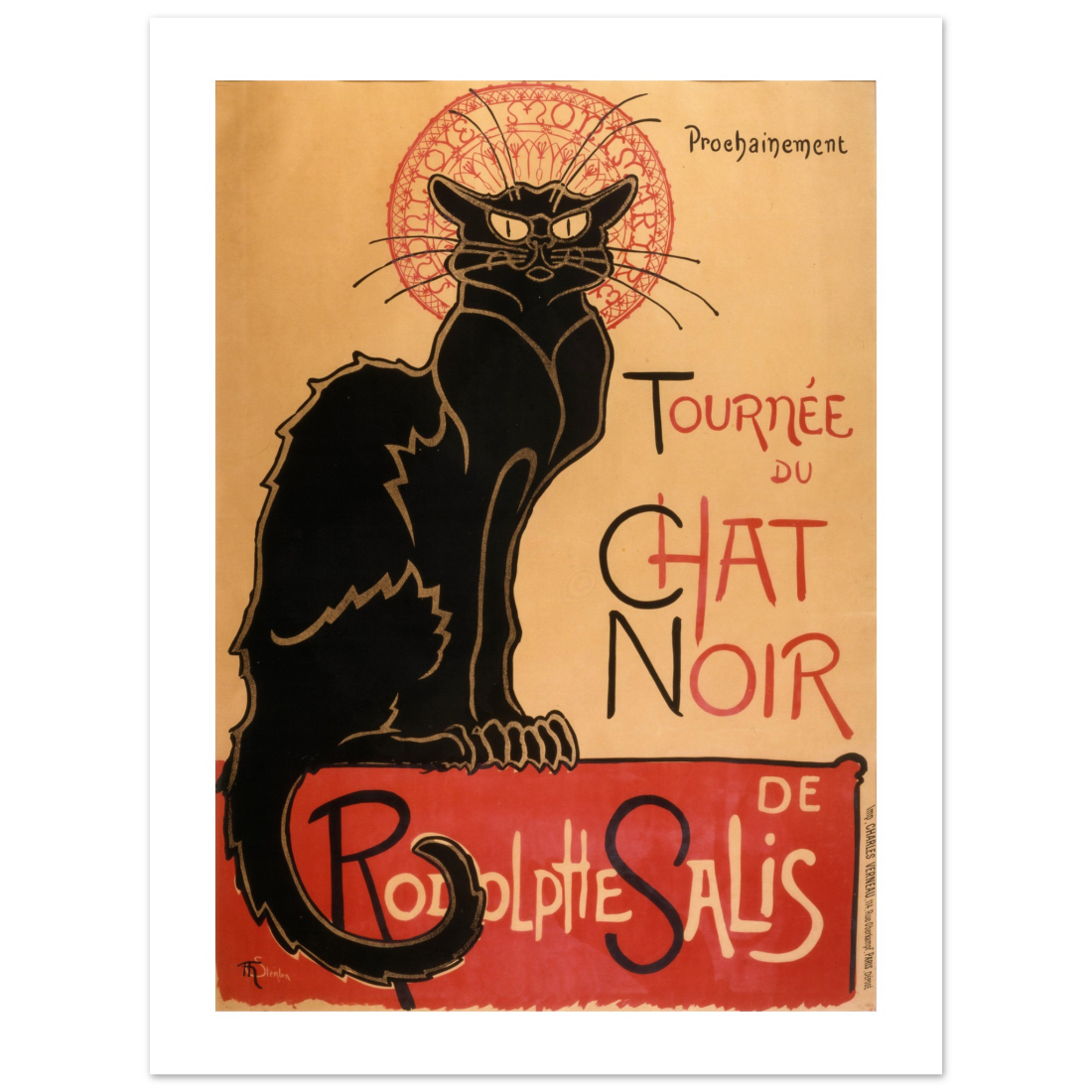 Tournee du Chat Noir Artwork Poster-11