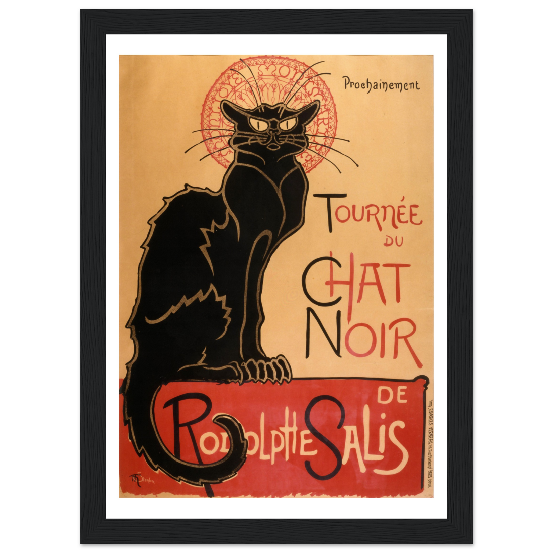 Tournee du Chat Noir Artwork Poster-3