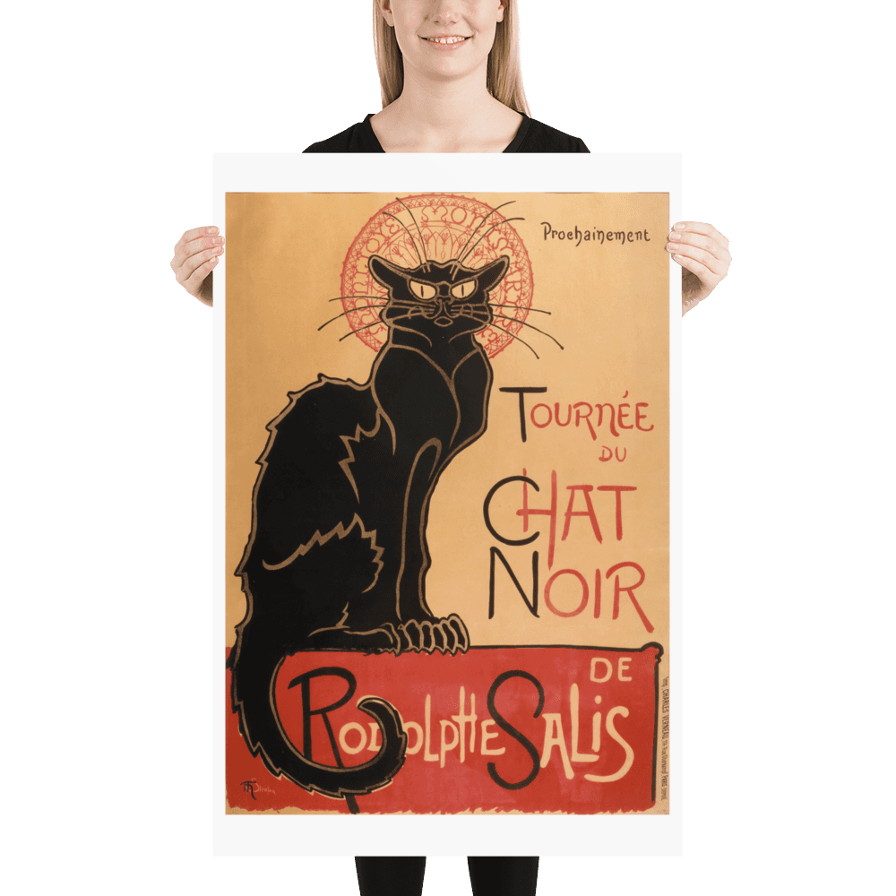 Tournee du Chat Noir Artwork Poster-2