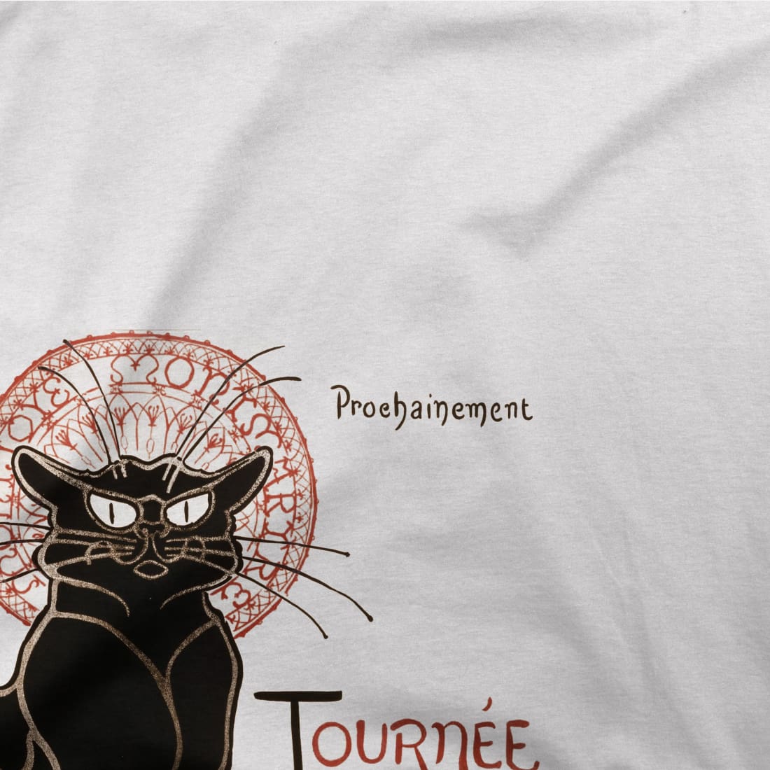 Tournee du Chat Noir Artwork T-Shirt-1