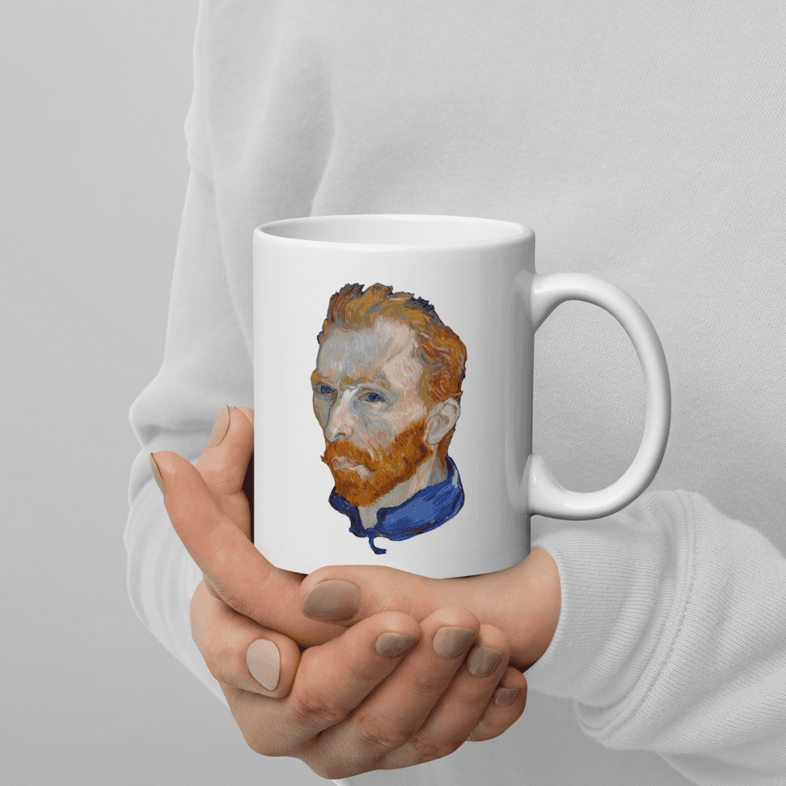 Van Gogh Self Portrait, 1889 Artwork Mug-3