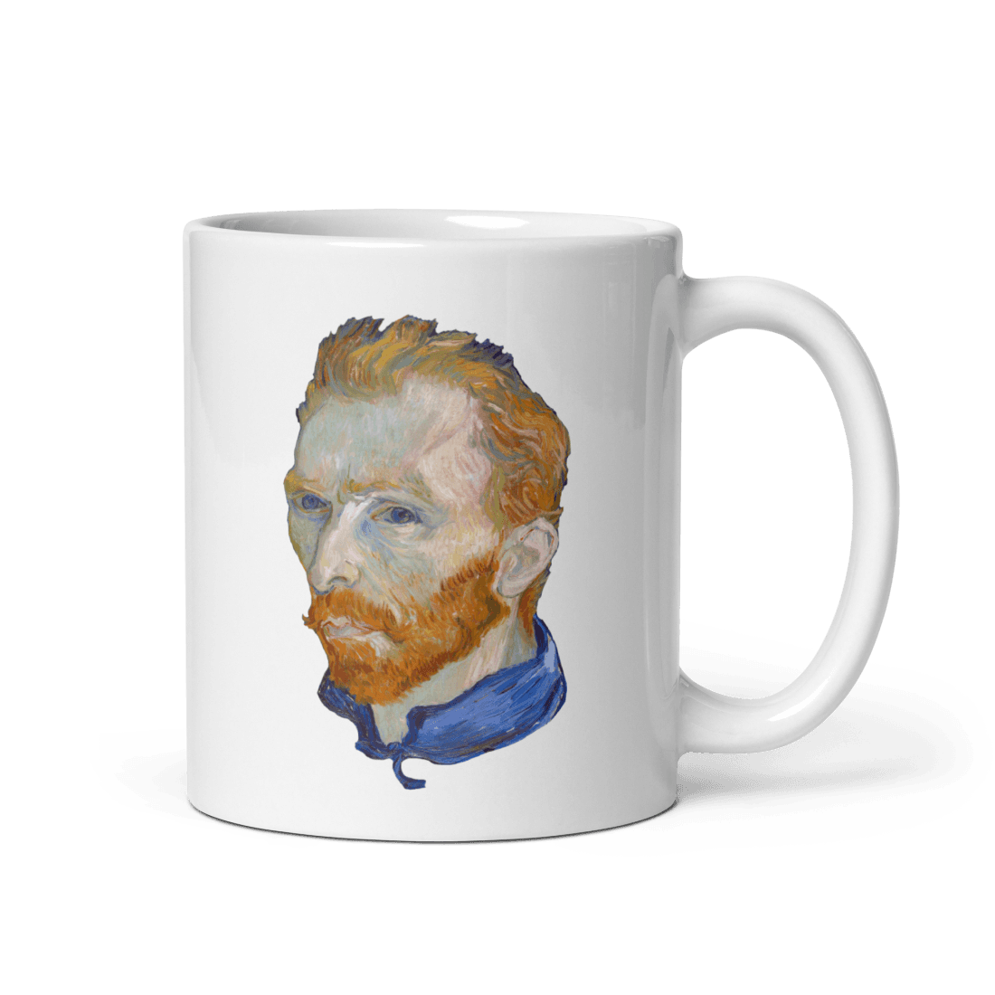 Van Gogh Self Portrait, 1889 Artwork Mug-2