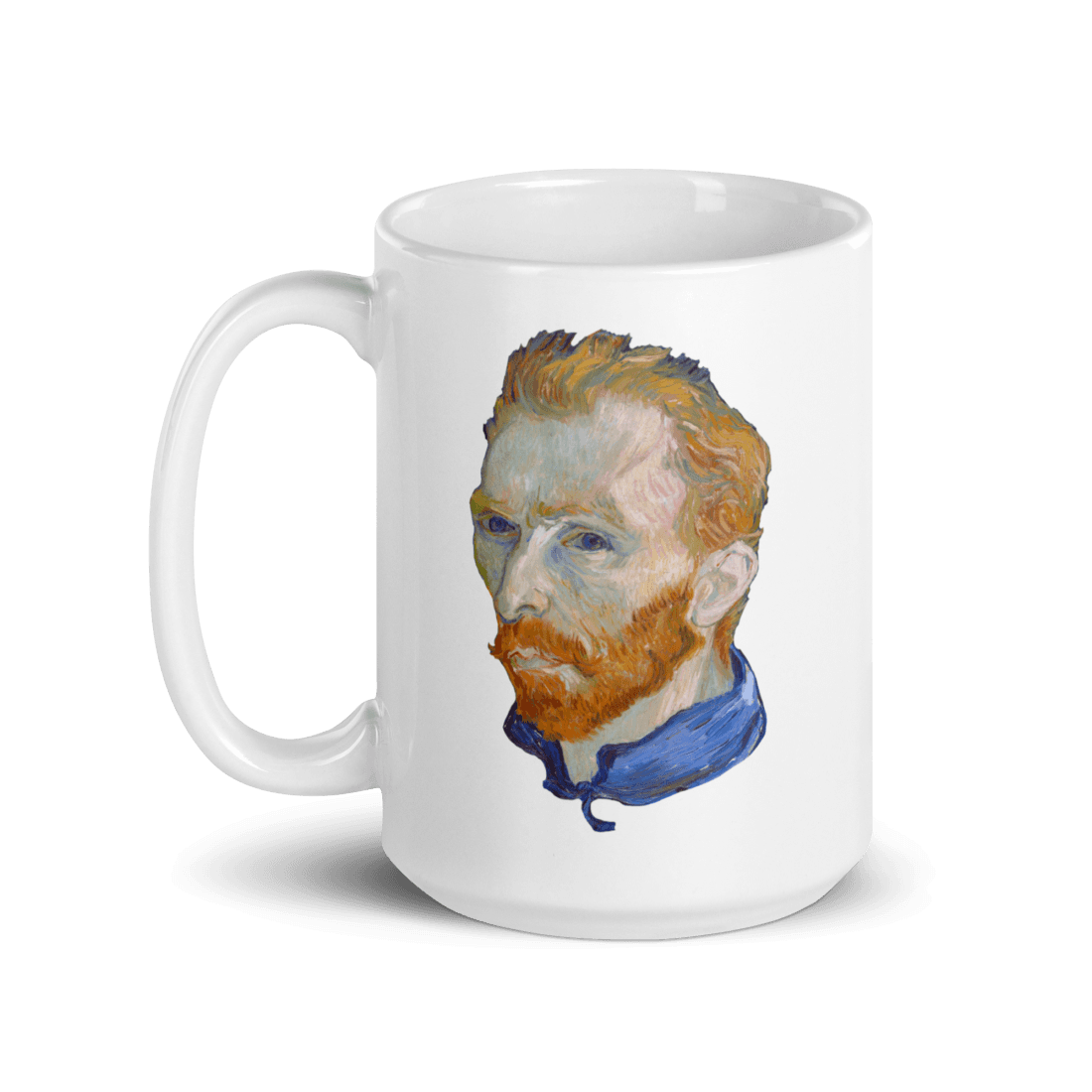 Van Gogh Self Portrait, 1889 Artwork Mug-4