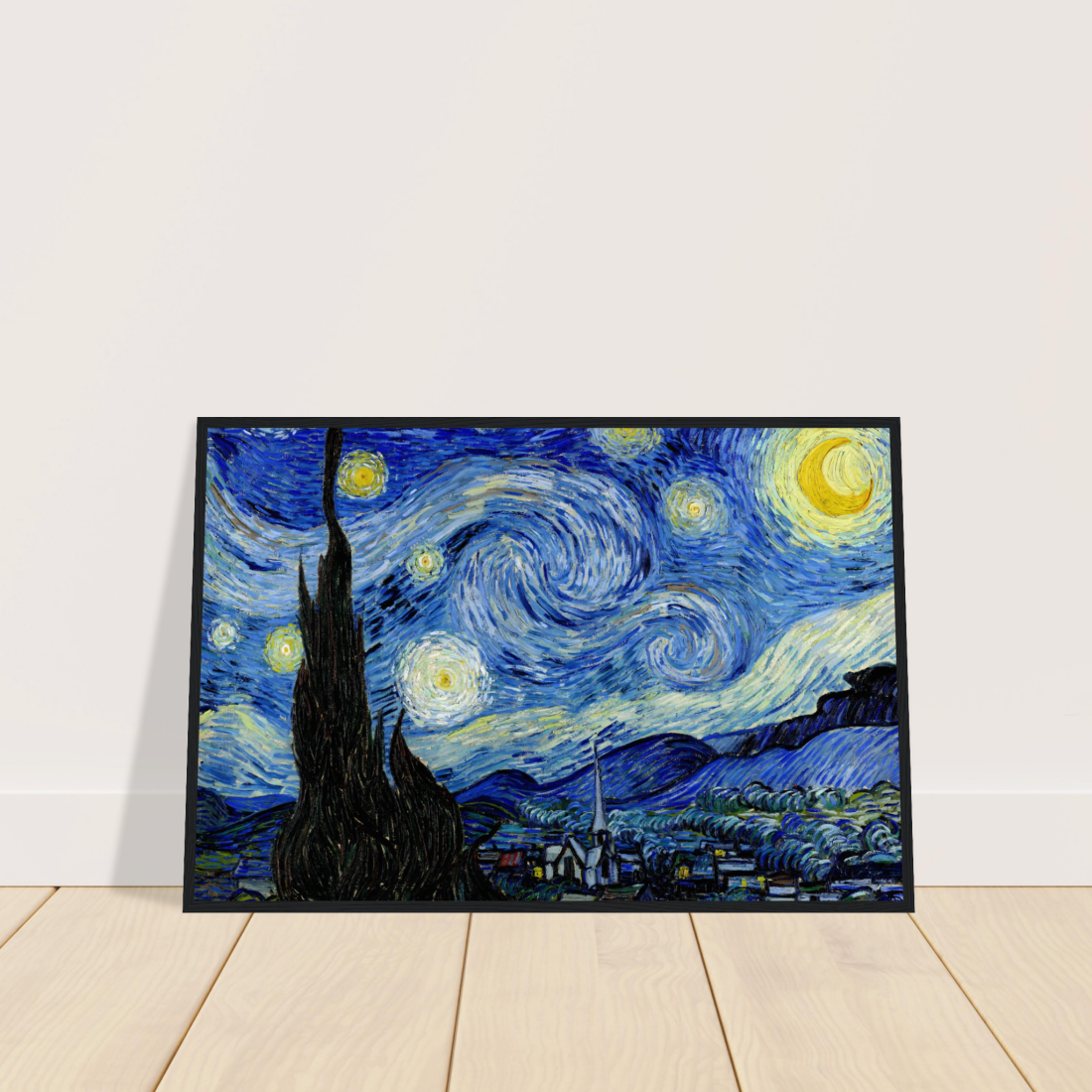 Van Gogh - The Starry Night, 1889 Artwork Poster-1