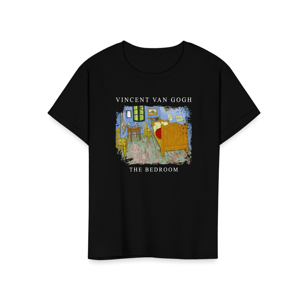 Vincent Van Gogh - The Bedroom, 1889 Artwork T-Shirt-18