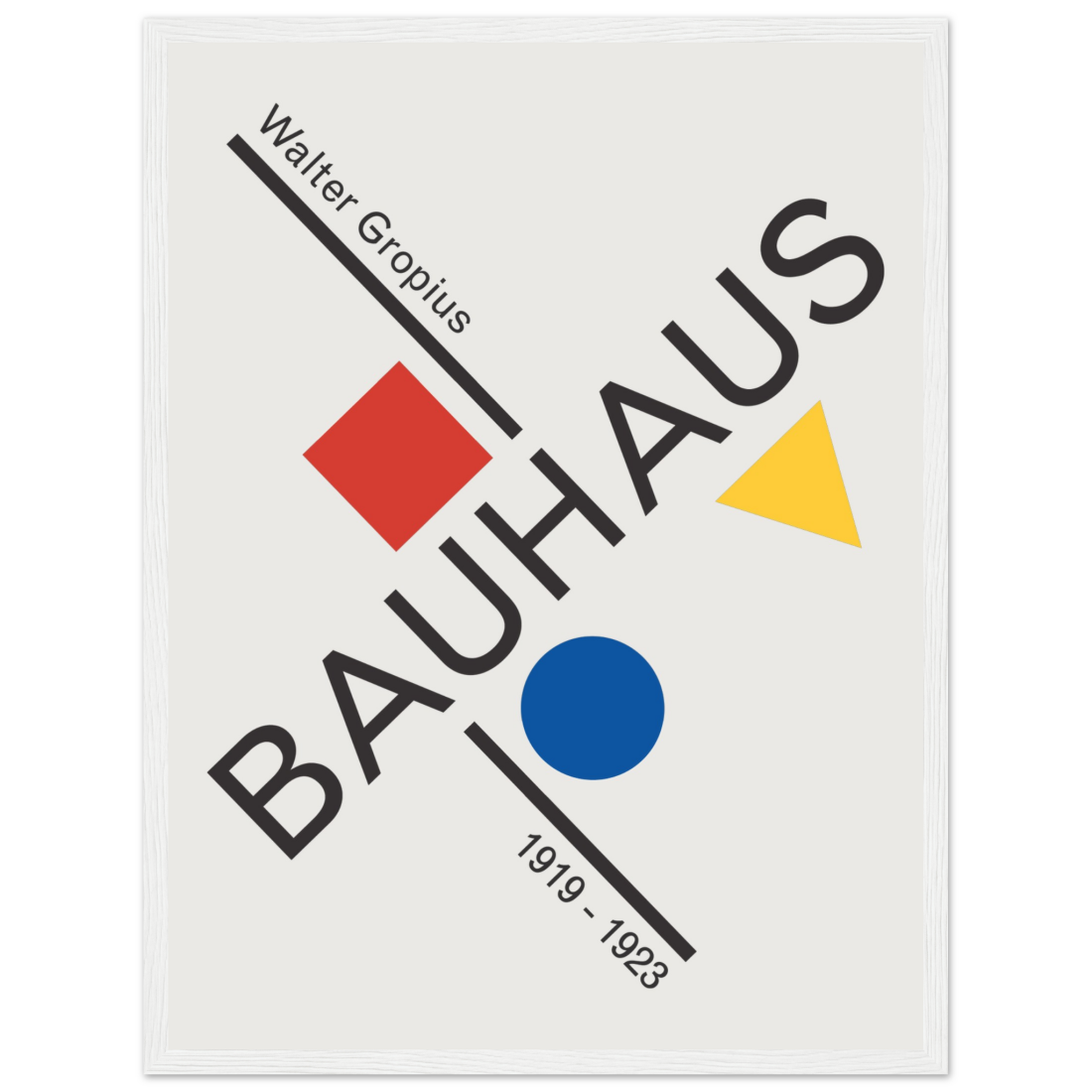 Walter Gropius Bauhaus Artwork Poster-11