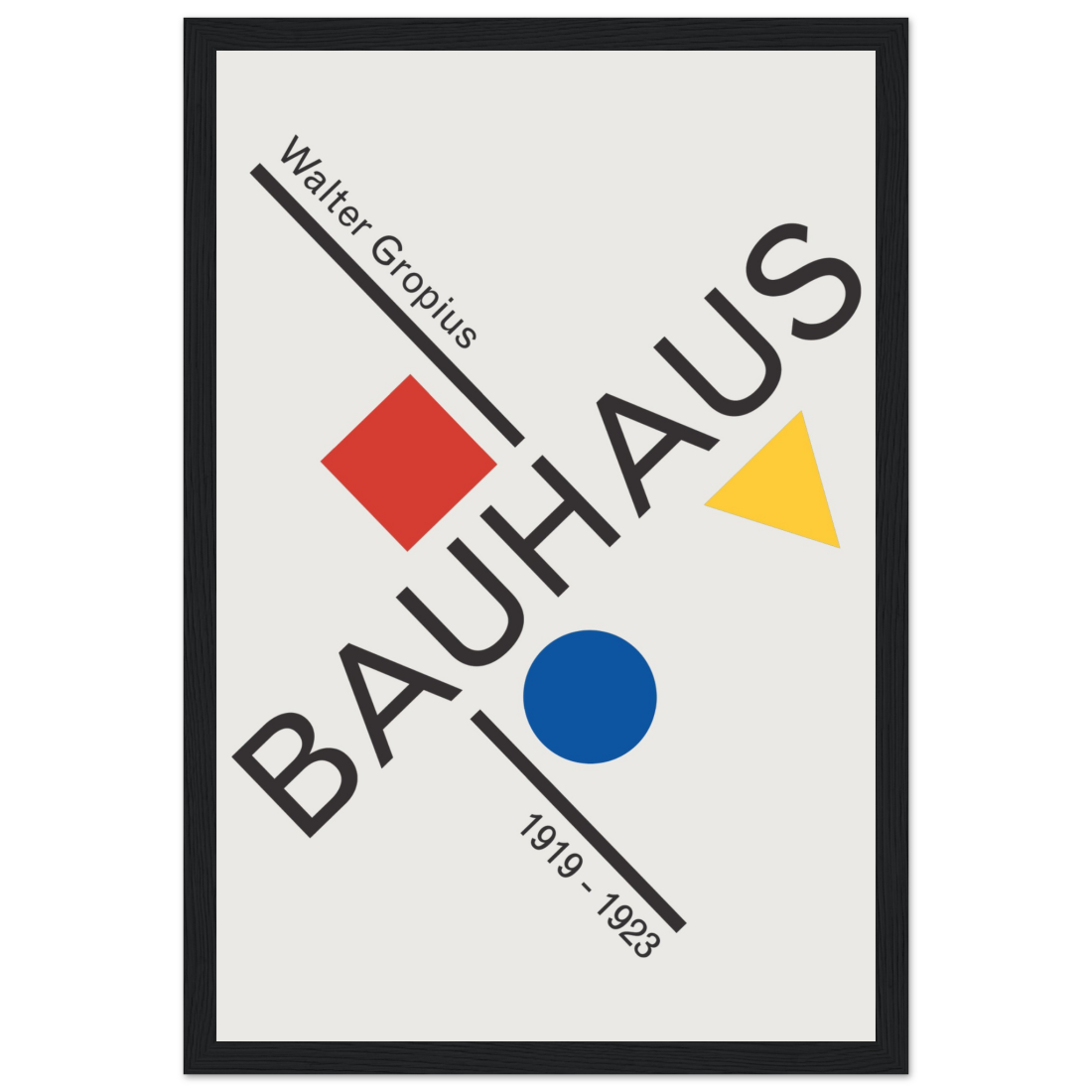 Walter Gropius Bauhaus Artwork Poster-6