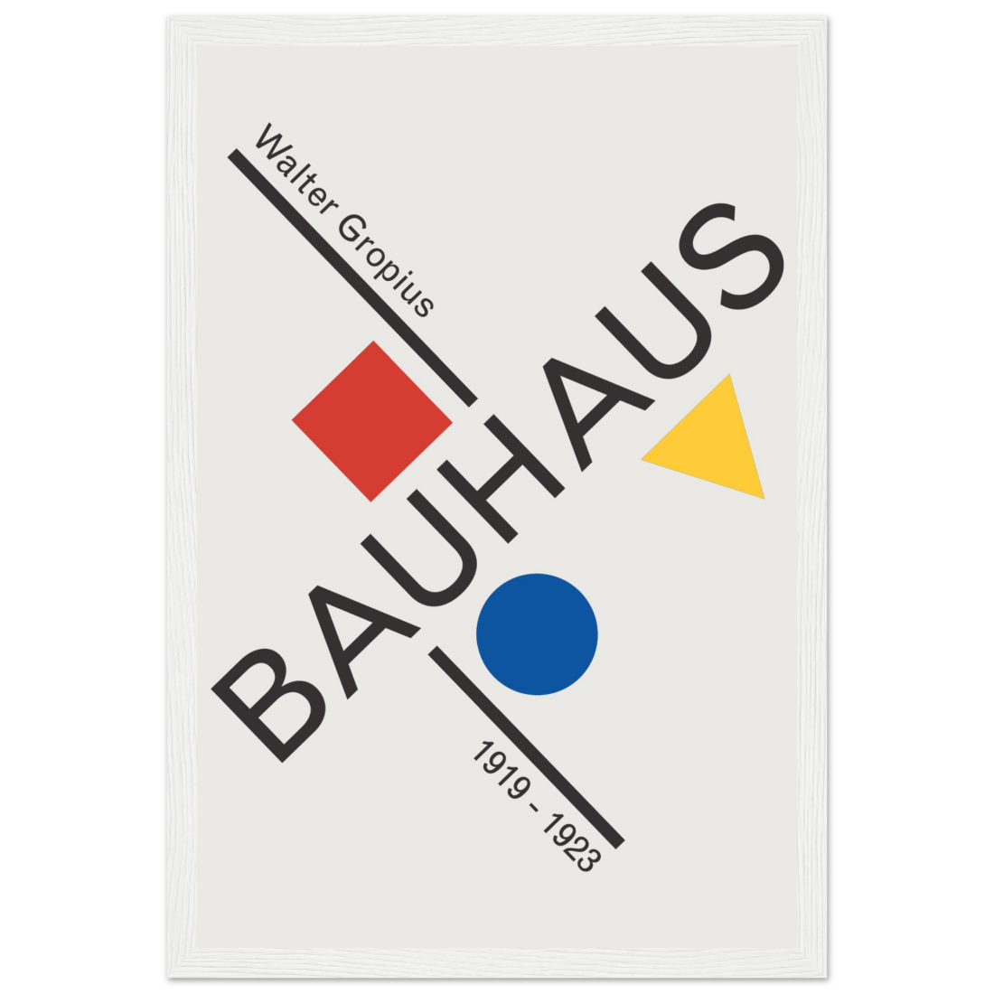 Walter Gropius Bauhaus Artwork Poster-8