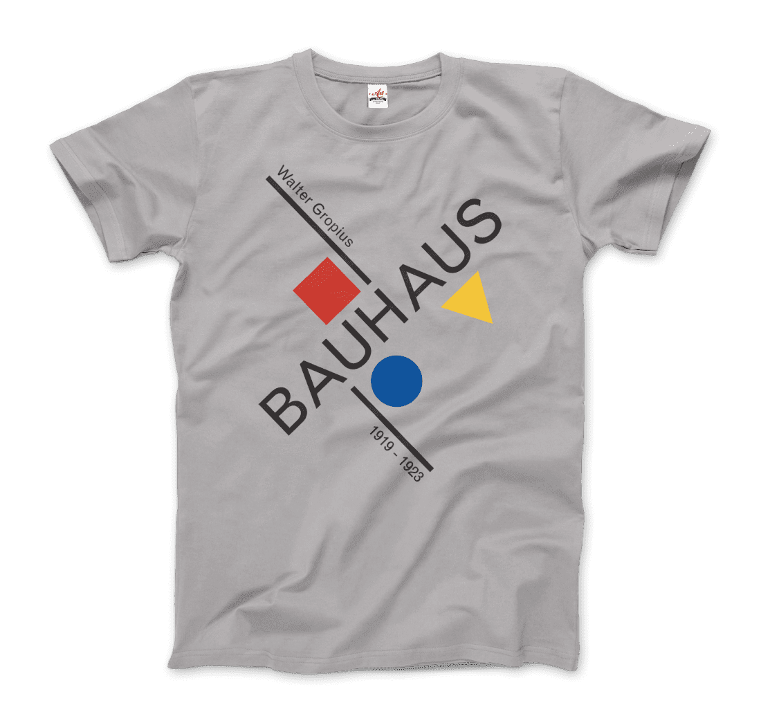 Walter Gropius Bauhaus Artwork T-Shirt-4