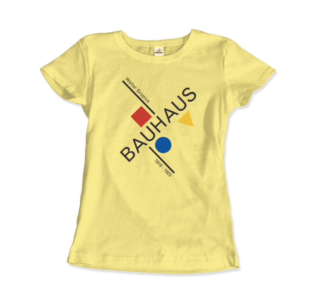 Walter Gropius Bauhaus Artwork T-Shirt-14