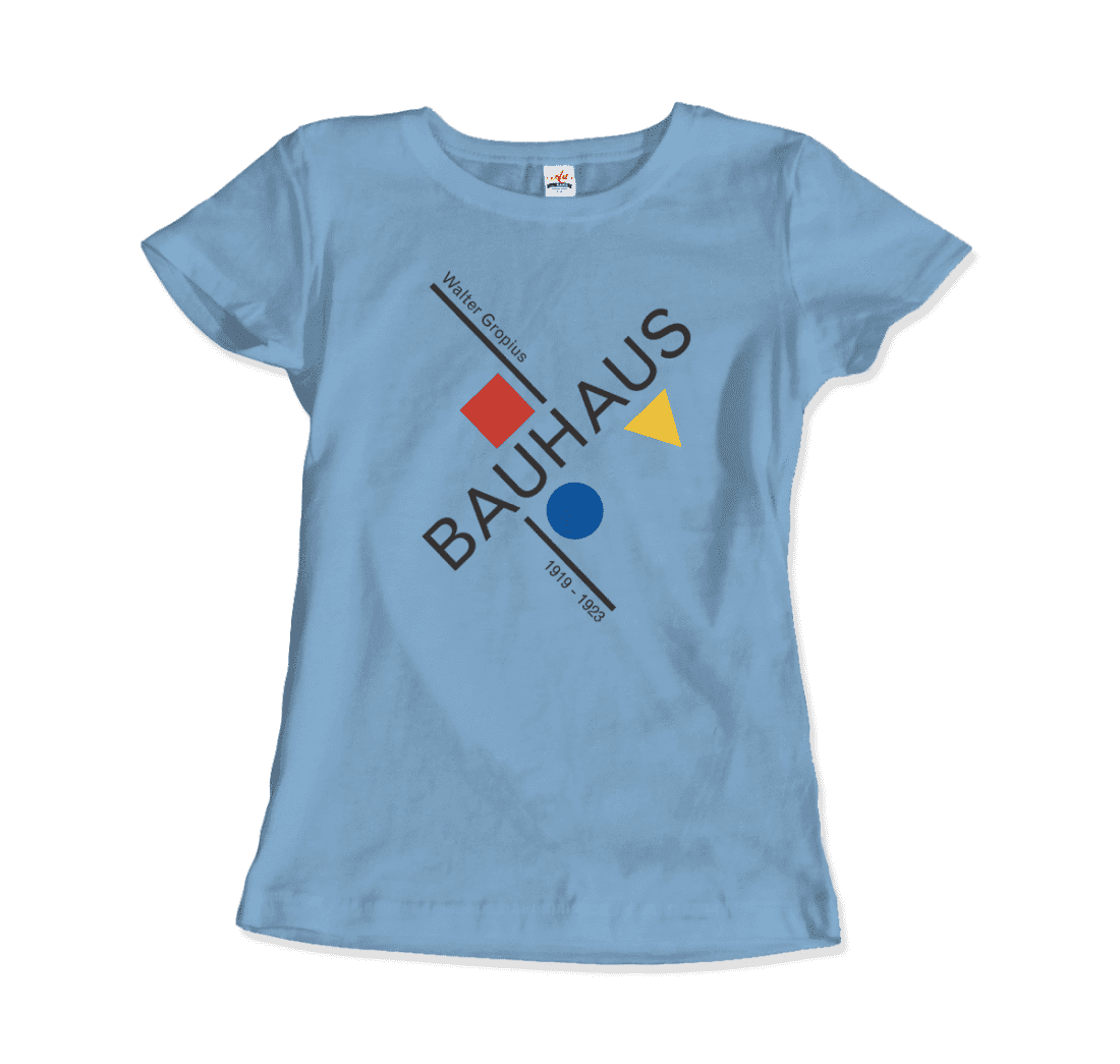 Walter Gropius Bauhaus Artwork T-Shirt-13