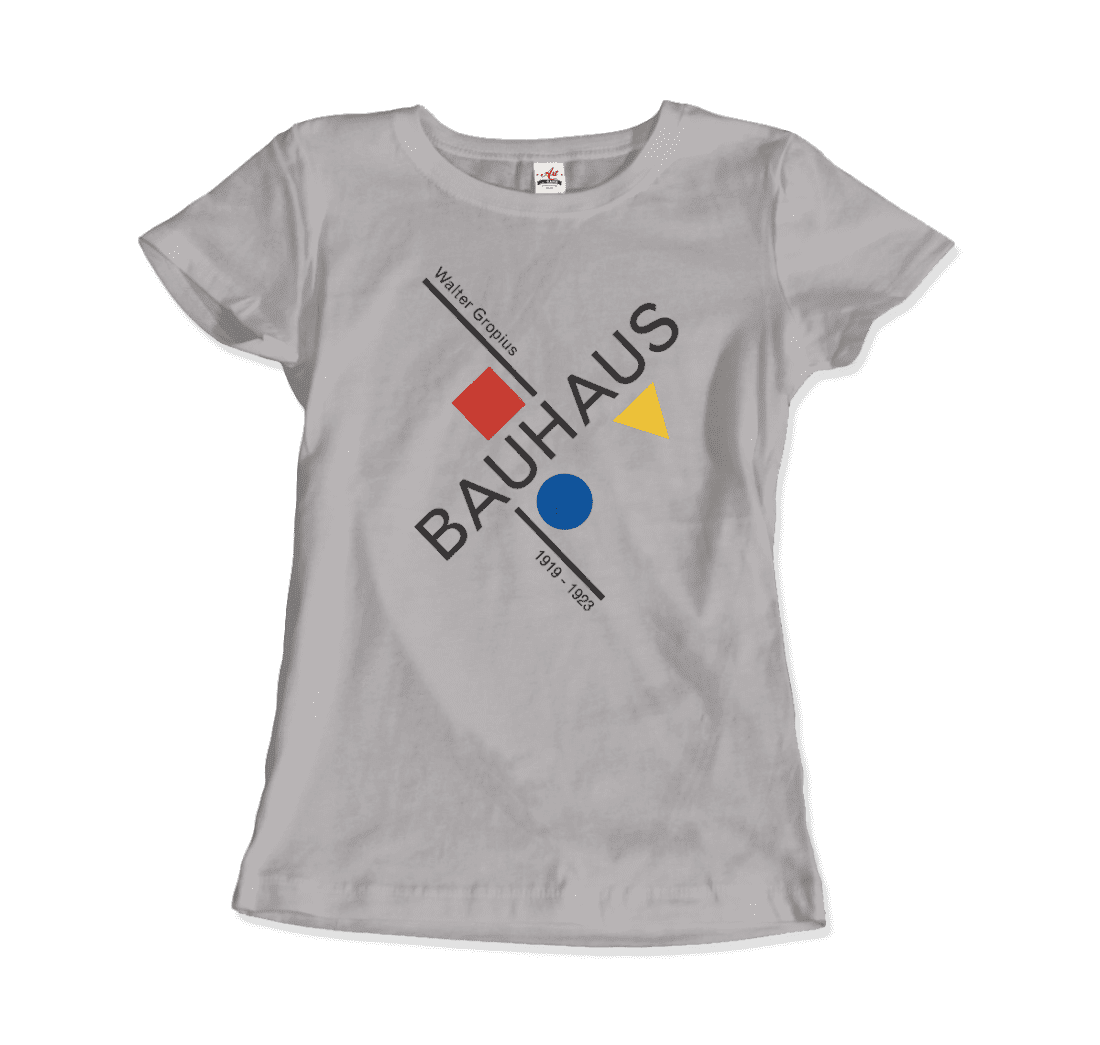 Walter Gropius Bauhaus Artwork T-Shirt-11