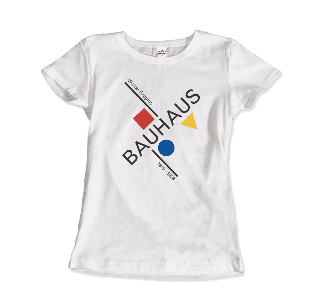 Walter Gropius Bauhaus Artwork T-Shirt-2