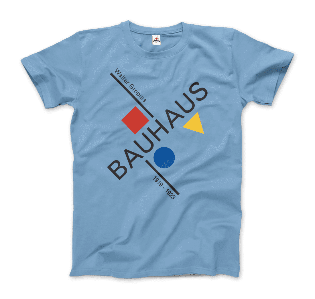 Walter Gropius Bauhaus Artwork T-Shirt-8