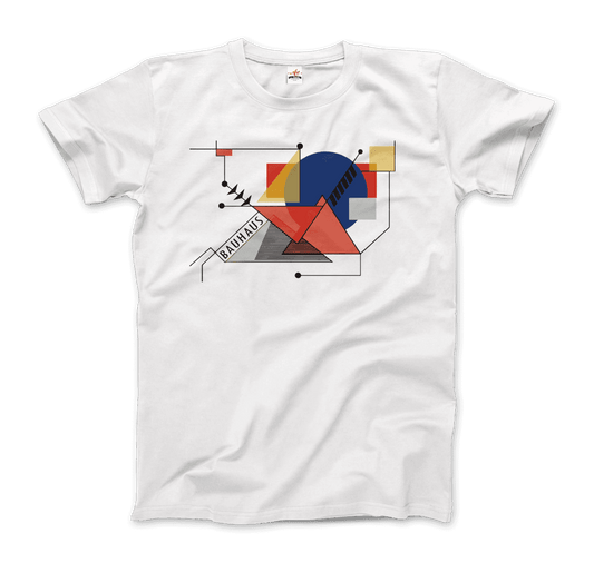 Walter Gropius Bauhaus Geometry Artwork T-Shirt-0