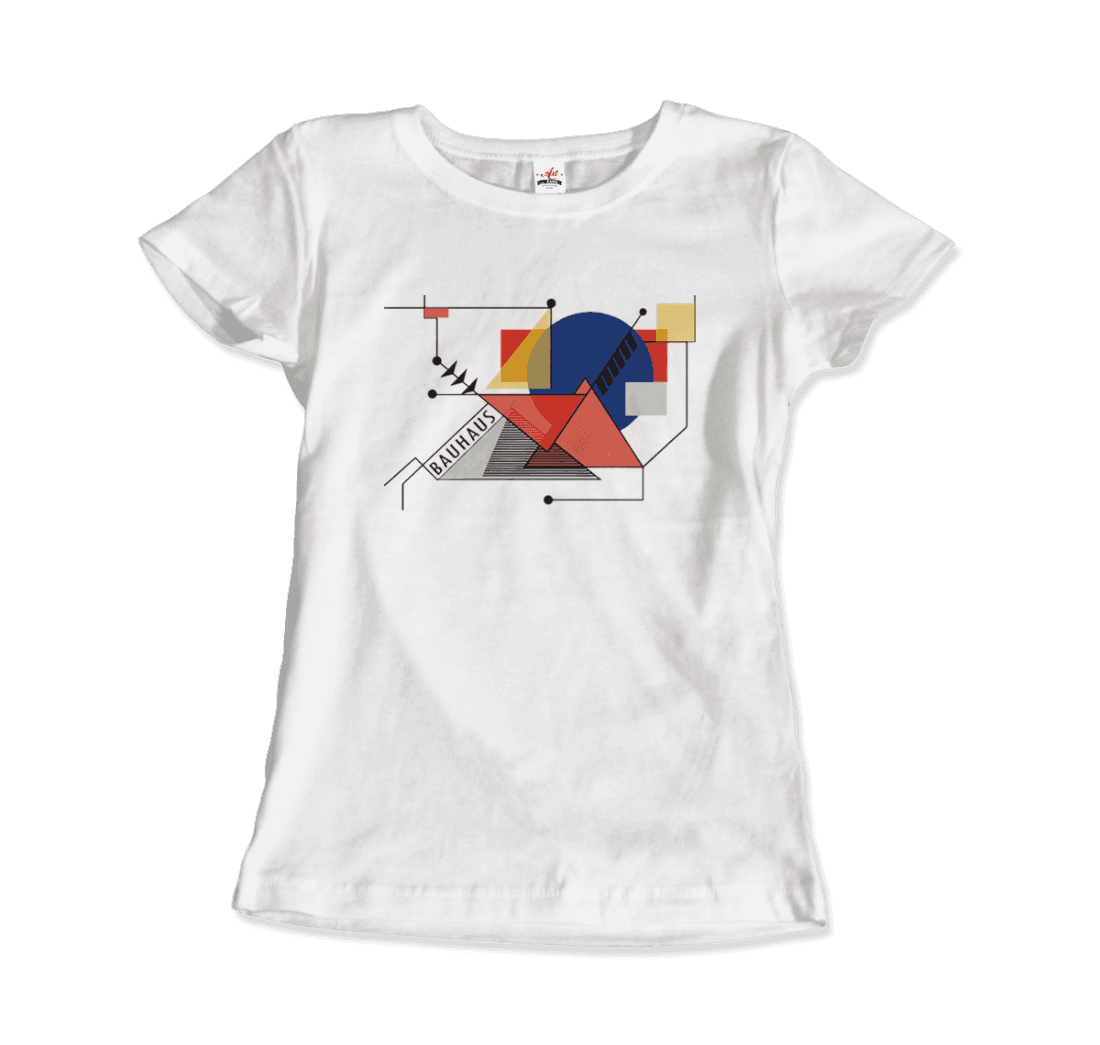 Walter Gropius Bauhaus Geometry Artwork T-Shirt-1